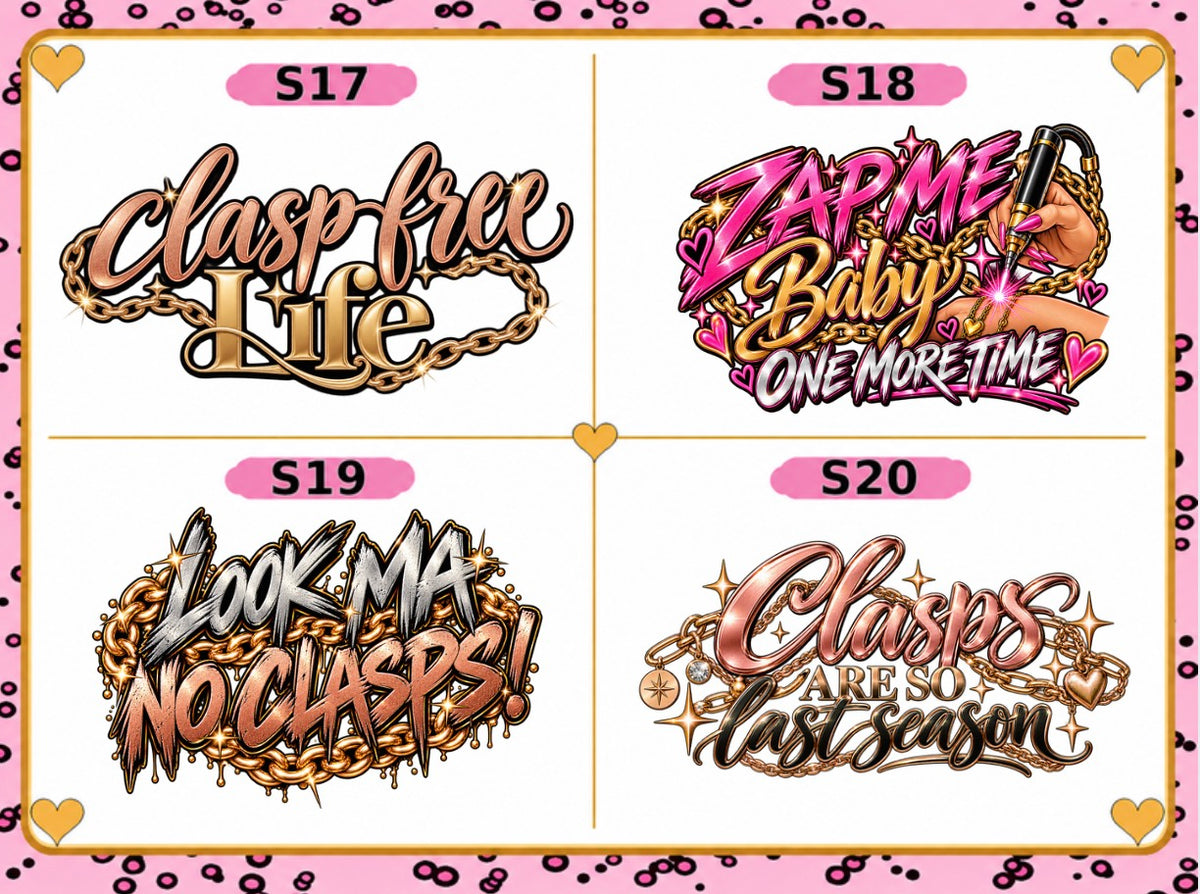 Permanent Jewelry Car Decals & Permanent Stickers
