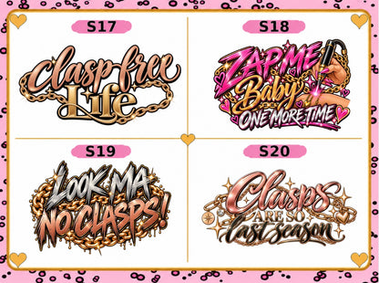 Permanent Jewelry Car Decals & Permanent Stickers