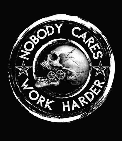 Matching Skull T-Shirts | Adult Work Harder, Toddler Play Harder Bundle | Father’s Day Gift