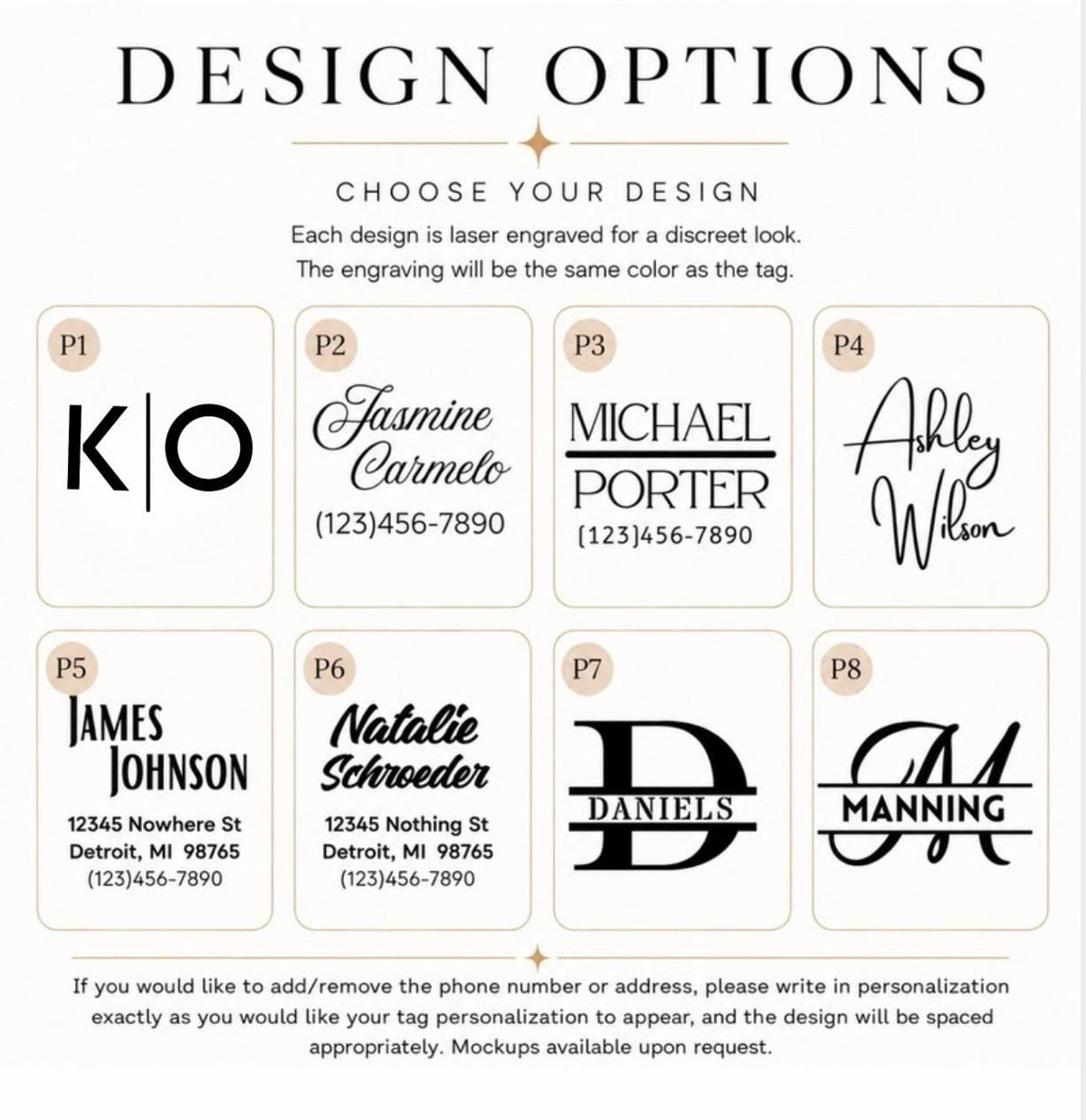 Custom Engraved Acrylic Luggage Tag | Privacy Travel Tag | Personalized Bag Tag