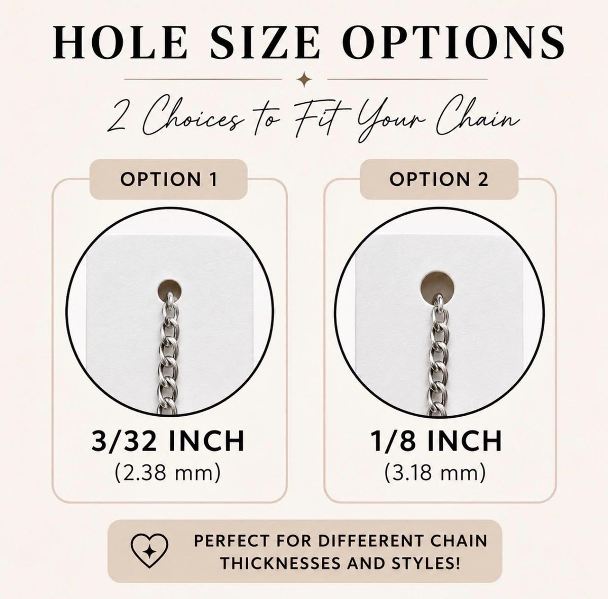 Custom Logo Earring Chain Cards